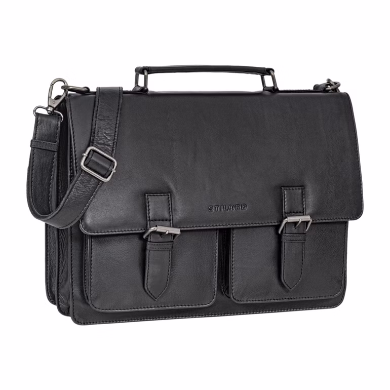 "Amandus" Porte-documents Grand cuir