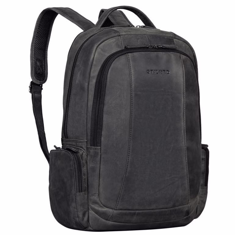 "Waldo" Sac a Dos Ordi Portable 16 Douanes Cuir