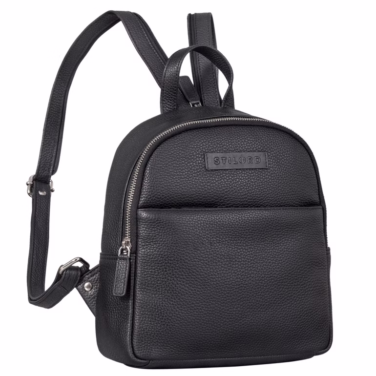 "Elonora" Sac à dos en cuir vintage 2 en 1 Femme