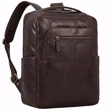 "Guido" Unique Sac Ordinateur Portable Cuir