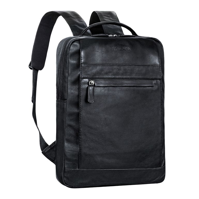 "Heiko" Sac a dos Cuir ordinateur portable 15.6 pouces 