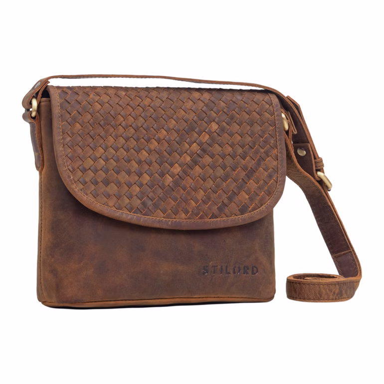 Second Choix “Nika” Sacoche Femme Bandoulière Cuir 
