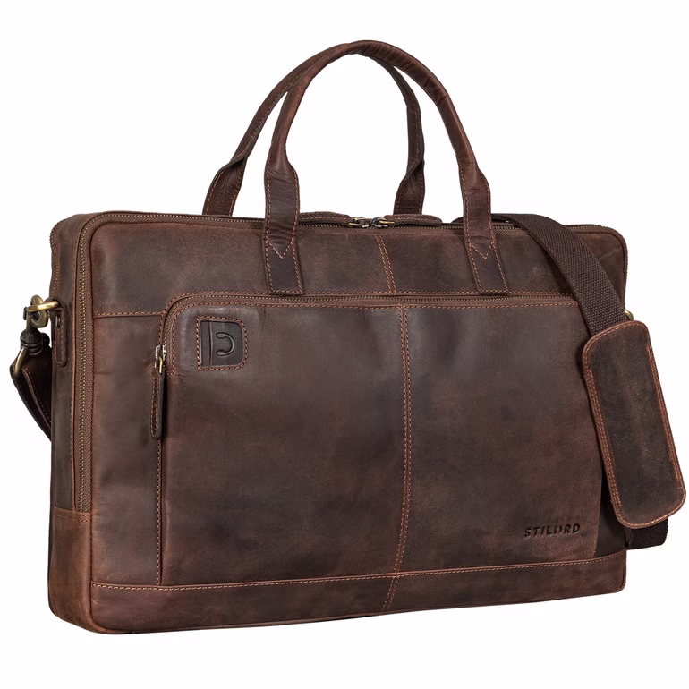 "Timothy" Élégant Sac Ordinateur Portable Cuir