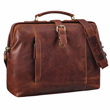 "Casey" Vintage Sac à Main Cuir Femme Homme Médecin