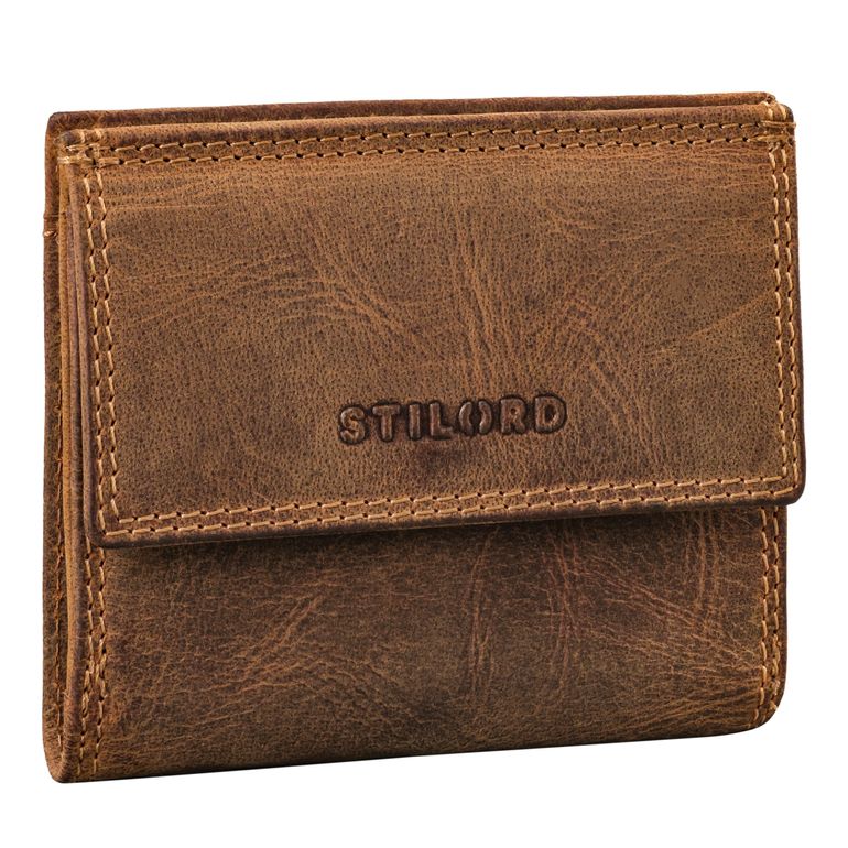 "Monroe" Petit Porte Monnaie Cuir avec RFID