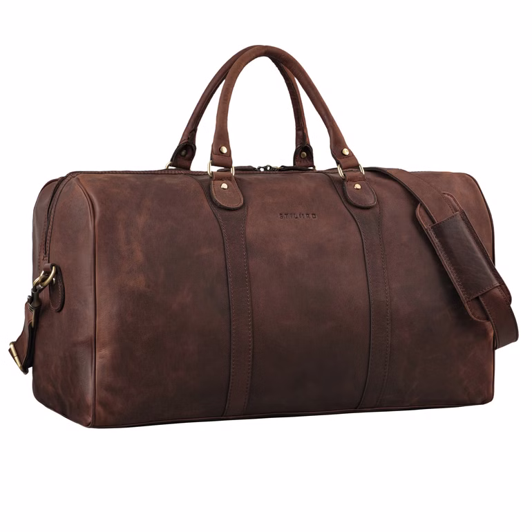 "Vivaldo" Spacieux Sac de Voyage Cuir Homme et Femme