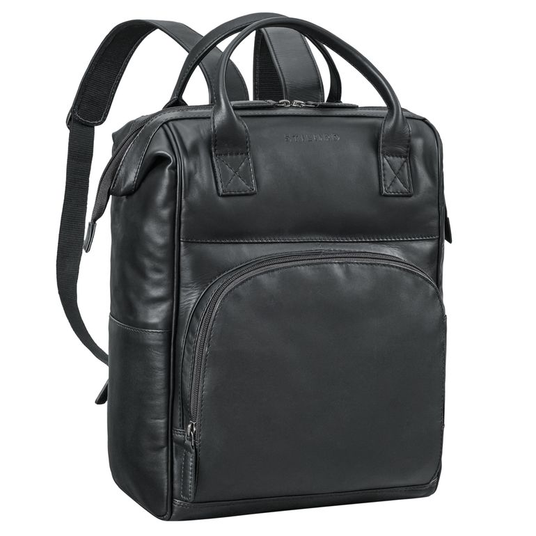 "Sia" Premium Femme Sac Á Dos En Cuir Grand Sac À Dos Pour Ordinateur Portable 15 15,3 Pouces