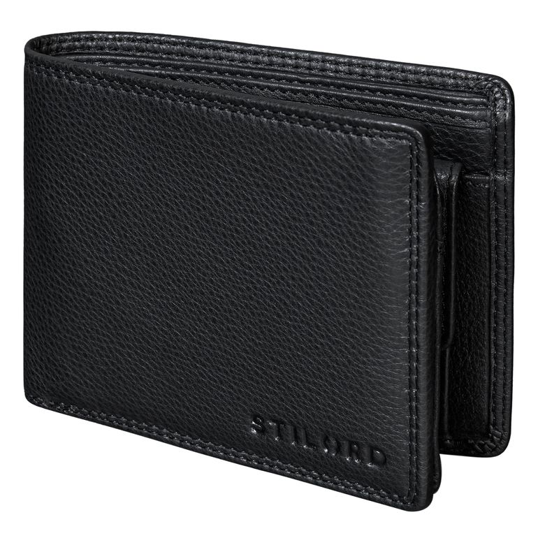 "Norman" Grand Portefeuille Homme Cuir Portefeuille RFID NFC