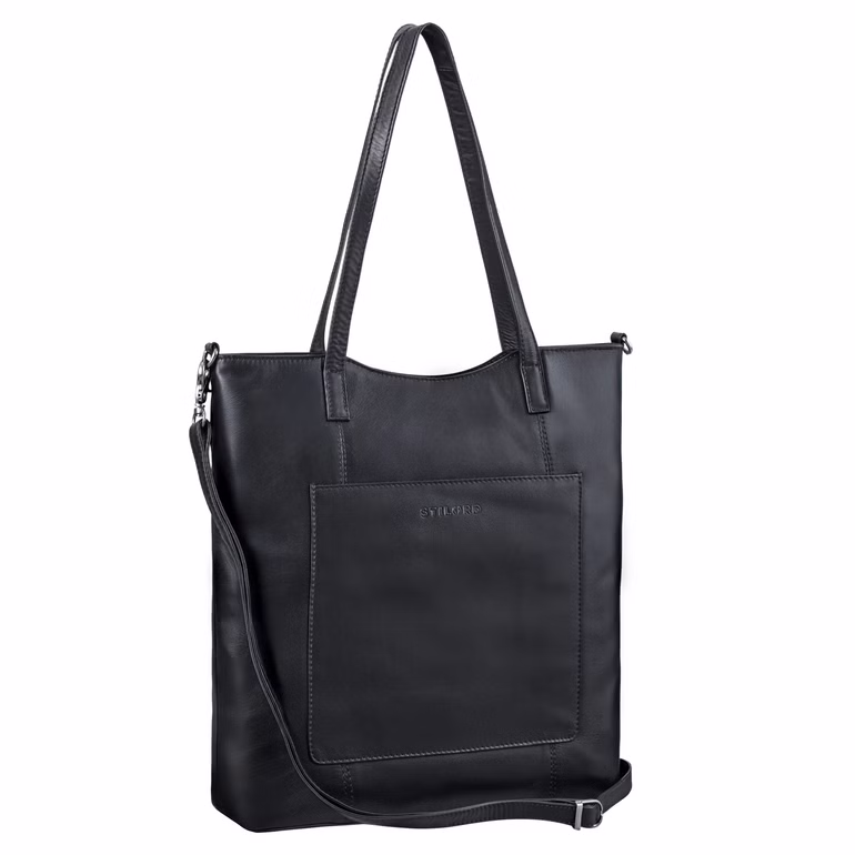 "Trixie" Grand Sac à Main Femme Cuir Véritable 13 Pouces