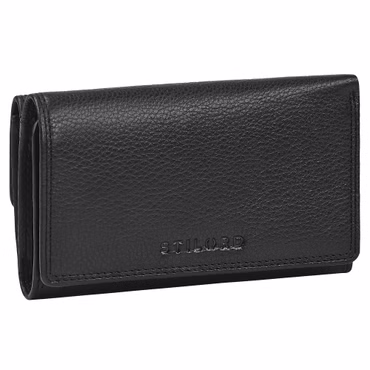 "Daria" Moderne RFID Porte Monnaie Femme Cuir avec 14 Pochettes pour Cartes