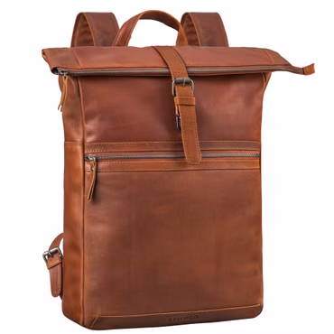 “Tacoma” Sac À Dos Rolltop En Cuir Femme Homme Pour Ordinateur Portable 17 Pouces “Tacoma” Sac À Dos Rolltop En Cuir Femme Homme Pour Ordinateur Portable 17 Pouces