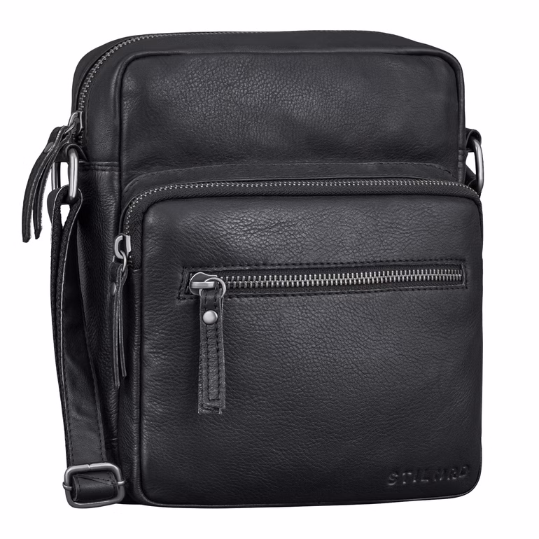 STILORD "Maris" Sacoche Homme Cuir Véritable pour Tablet 8,3 Pouces