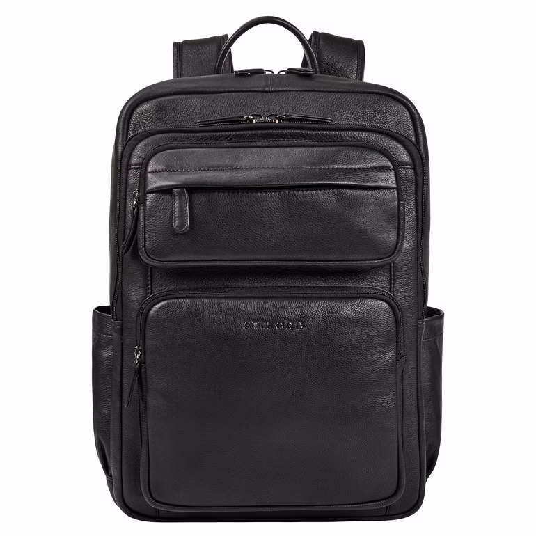 “Astoria” Sac à Dos Grand Cuir pour Ordinateur Portable 17 pouces
