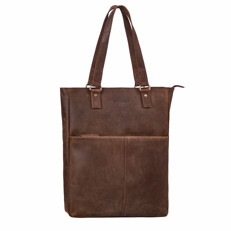 STILORD “Lund” Sac A Main Femme Tote Bag cuir pour le bureau et la ville