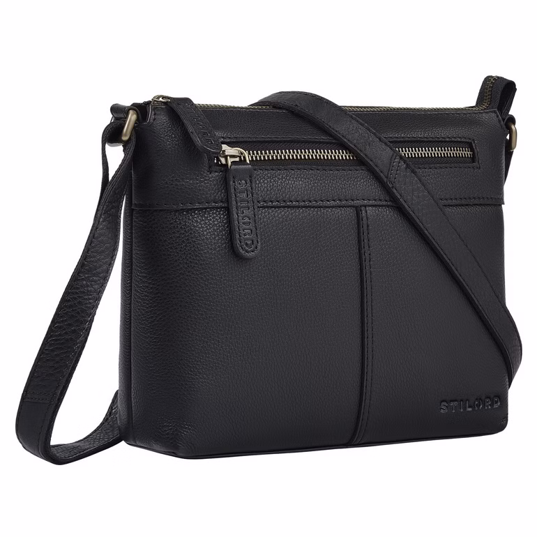 "Odelia" Petit Sacoche Femme Cuir Bandouliere Vintage