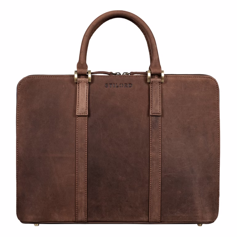 "Leonora" Sac a Main Femme Cuir Porte Documents A4 pour Travail & Université