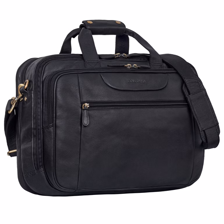 "Henrik" Grande Sacoche d’affaires Cuir Hommes