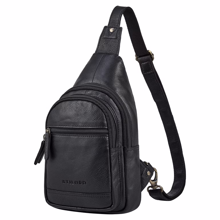 "Torino" Sac Üoitrine Homme Cuir Stylé Crossbody Bag à Porter pour Tablette 8,3 "Torino" Sac Üoitrine Homme Cuir Stylé Crossbody Bag à Porter pour Tablette 8,3