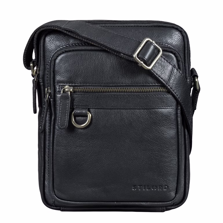 "Orion" Sac Croisé pour Hommes Cuir Véritable 10.9 Pouces "Orion" Sac Croisé pour Hommes Cuir Véritable 10.9 Pouces