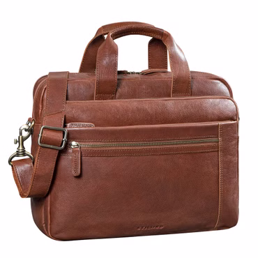 "Alberto" Grand Sacoche Cuir pour Ordinateur 15,6 Pouces Homme "Alberto" Grand Sacoche Cuir pour Ordinateur 15,6 Pouces Homme