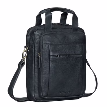 "Eldon" Sacoche Homme Cuir Véritable