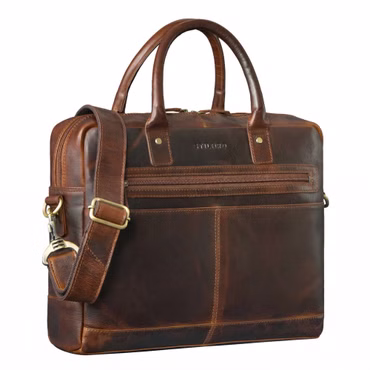 "Gonzalo" Sac Business Homme en Cuir Grand Porte Documents et Laptop 15 6–16 Pouces