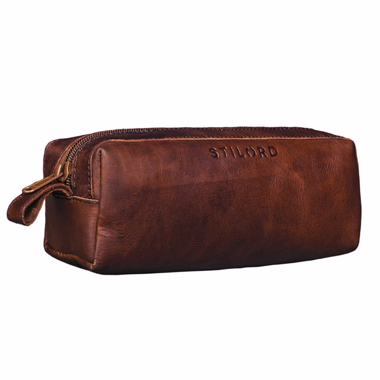 „Linus“ Trousse en Cuir