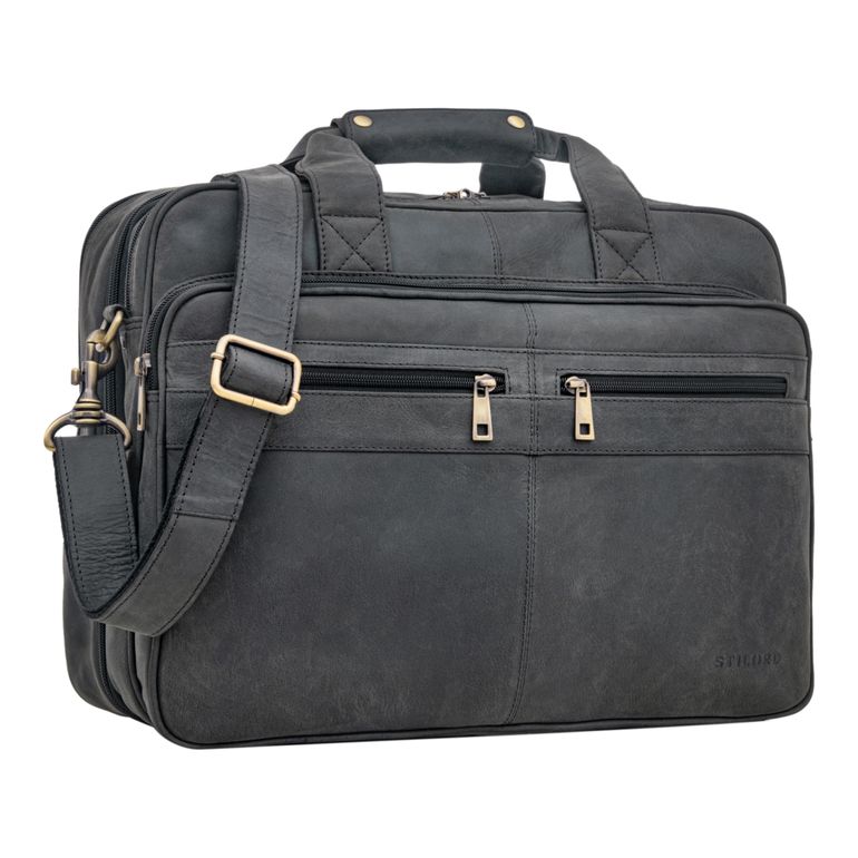 "Alexander" Sac d'Affaires Hommes Cuir