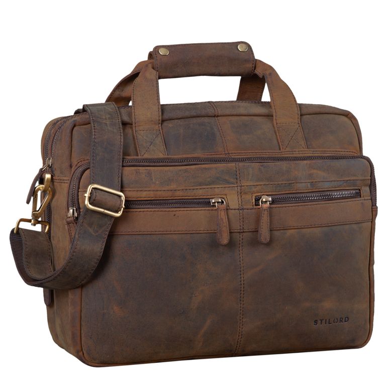 "Explorer" Cartable de Professeur Cuir