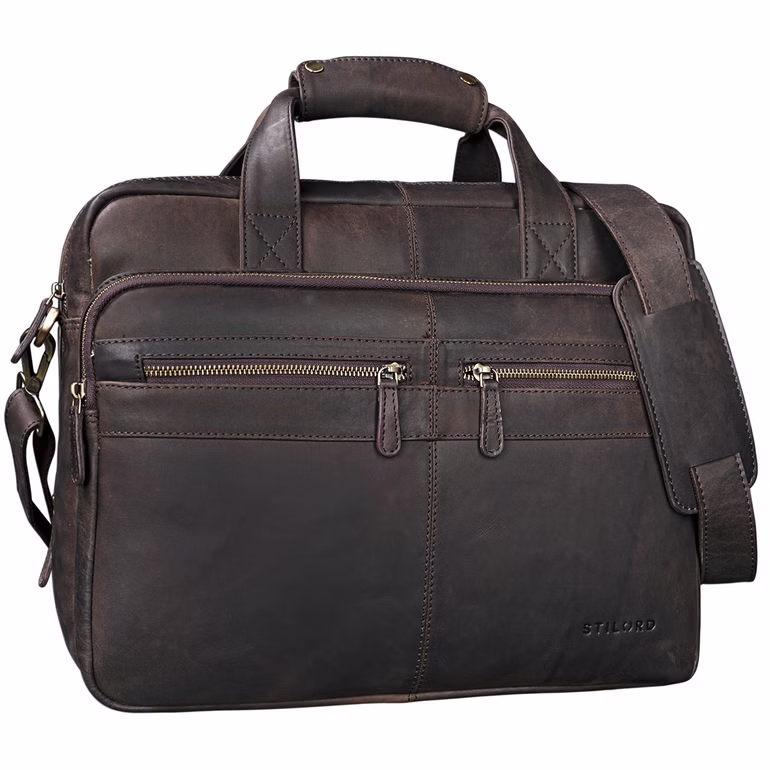 "Explorer" Cartable de Professeur Cuir