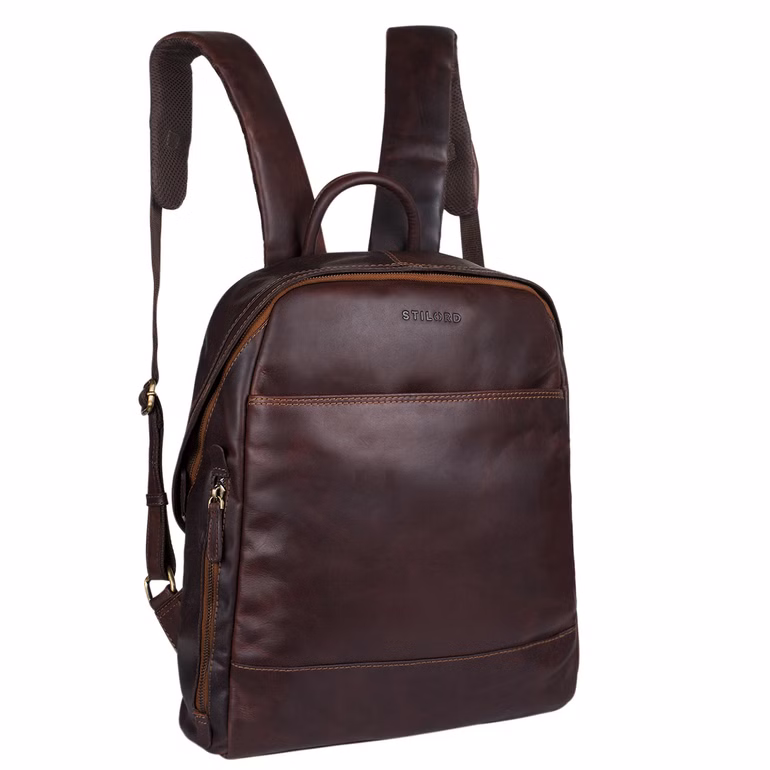 "Marco" Grand Cartable Cuir Vintage
