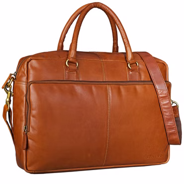 "Aaron" Sac d&#039;Affaires Unisexe Cuir