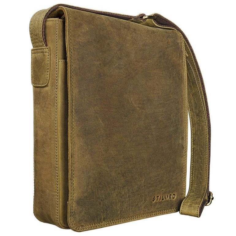 "Joris" Vintage Sac Besace moyen