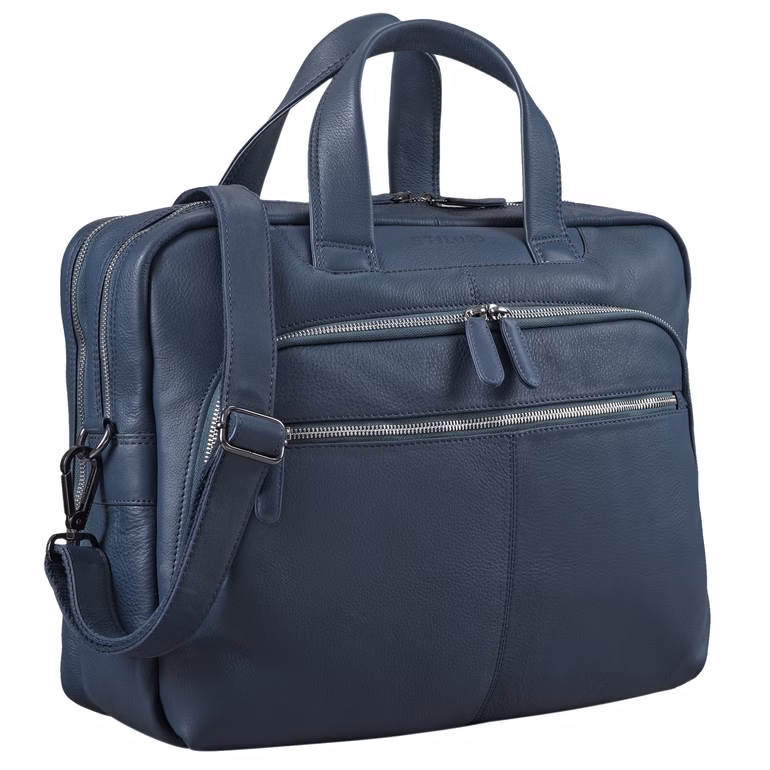 "Lias" Sac en Bandoulière grande en Cuir Véritable