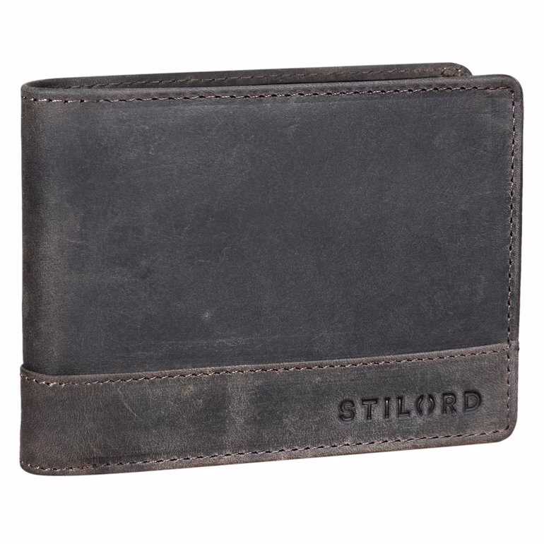 "Lucius" Vintage Portefeuille en Cuir