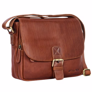 &#039;Lucian&#039; Vintage Sac Bandoulière Cuir