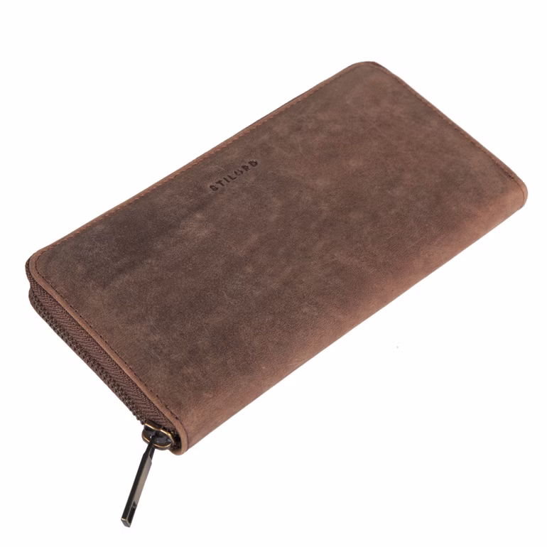 "Emma" Porte-monnaie Femme Cuir anti-RFID