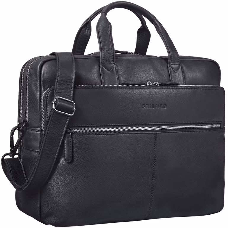 "William" Serviette Classique Homme Cuir XL "William" Serviette Classique Homme Cuir XL