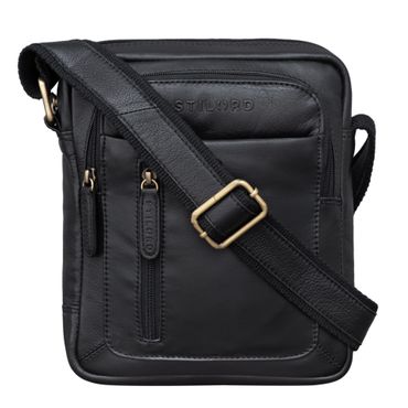 "Jamie" Sacoche Cuir Homme Bandoulière