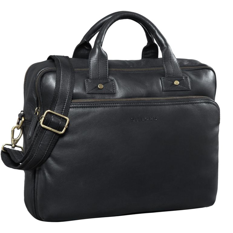 'Hector' Sacoche Business Homme Cuir
