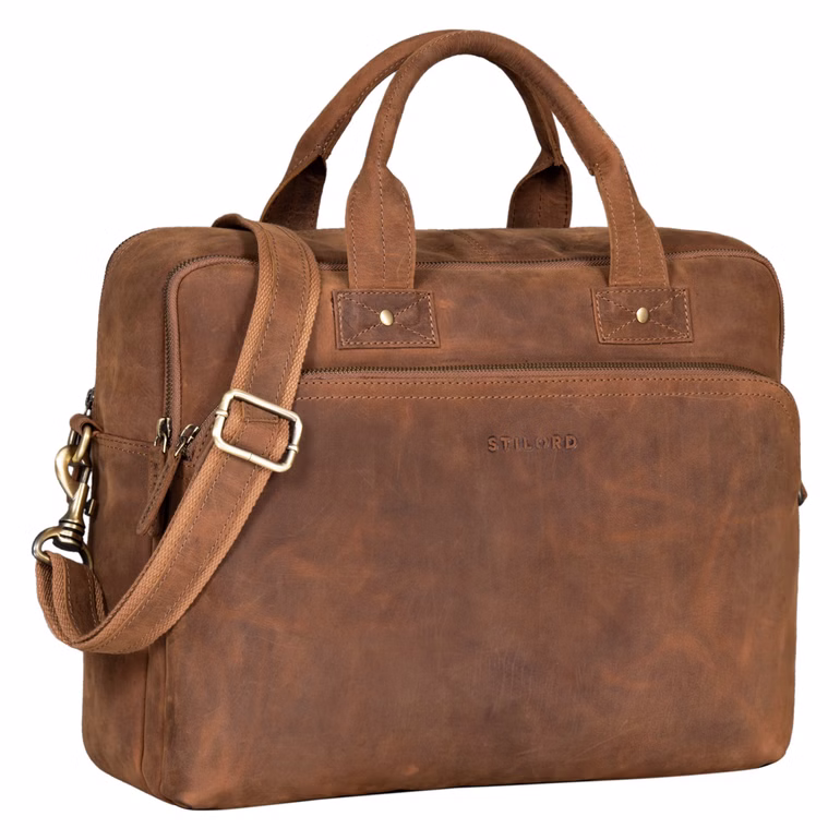 'Hector' Sacoche Business Homme Cuir