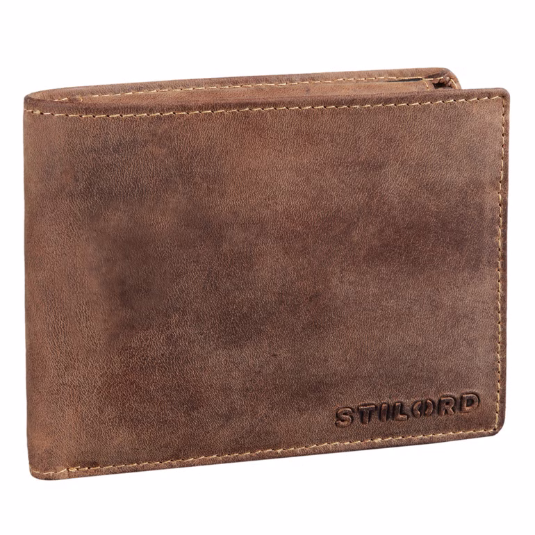 'Ethan' Porte-monnaie en Cuir Portefeuille