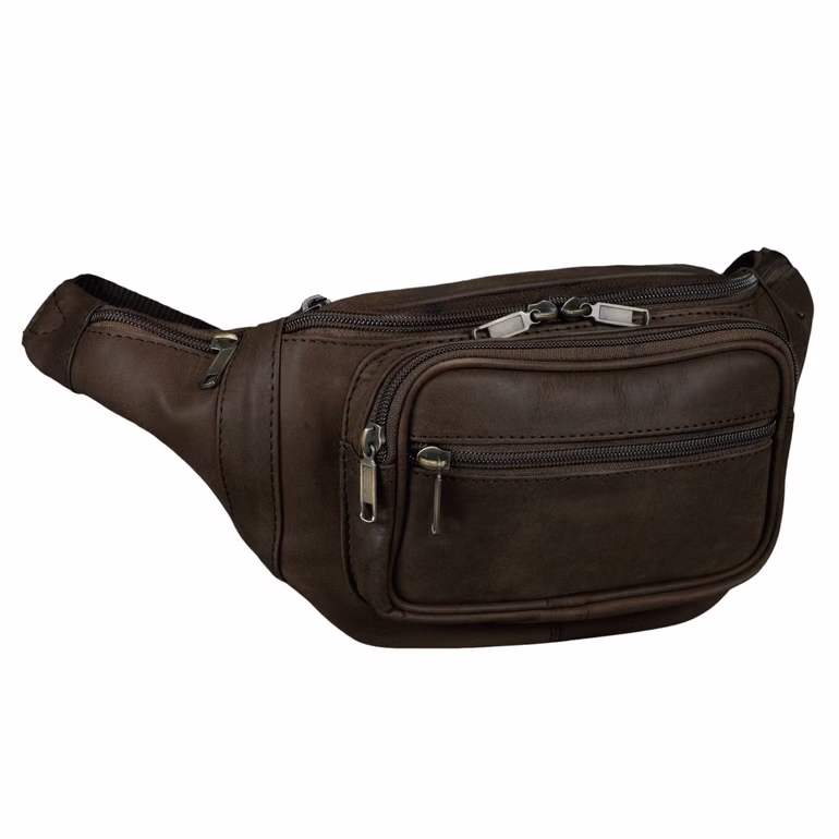 ''Maverick" Sac Banane en Cuir
