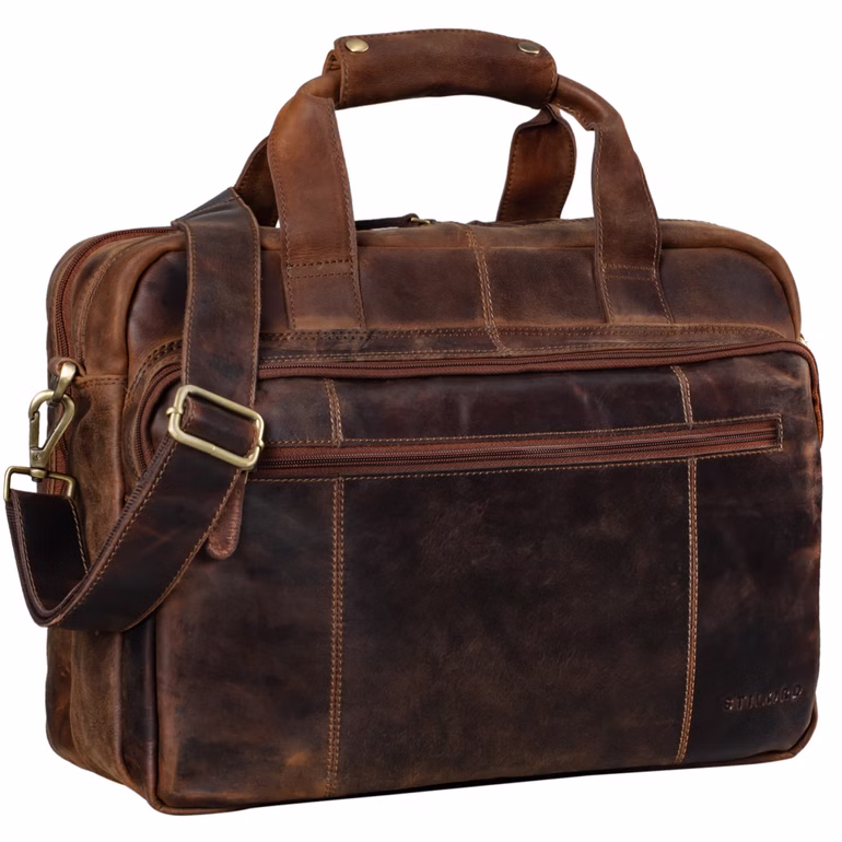 "Experience" Sac de Professeur en Cuir