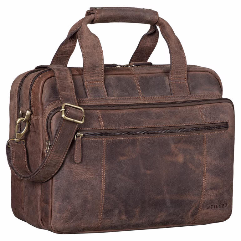 "Experience" Sac de Professeur en Cuir