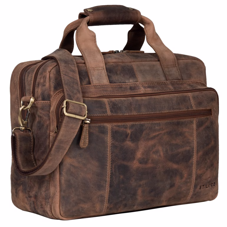 "Experience" Sac de Professeur en Cuir