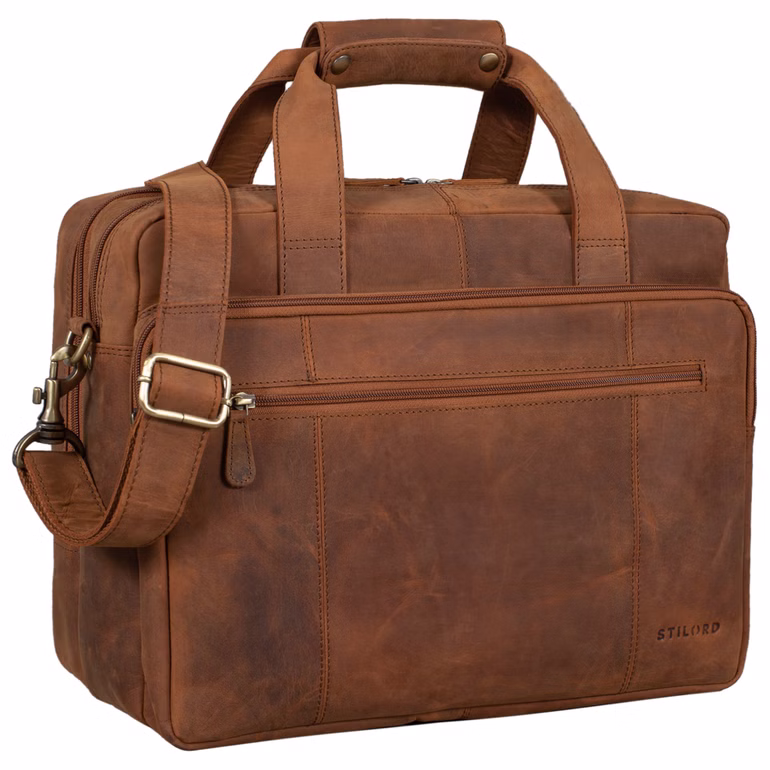 "Experience" Sac de Professeur en Cuir